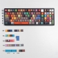 Minecraft 104+24 PBT Dye-subbed Doubleshot Backlit Keycaps Set Side Legends for Mechanical Gaming Keyboard